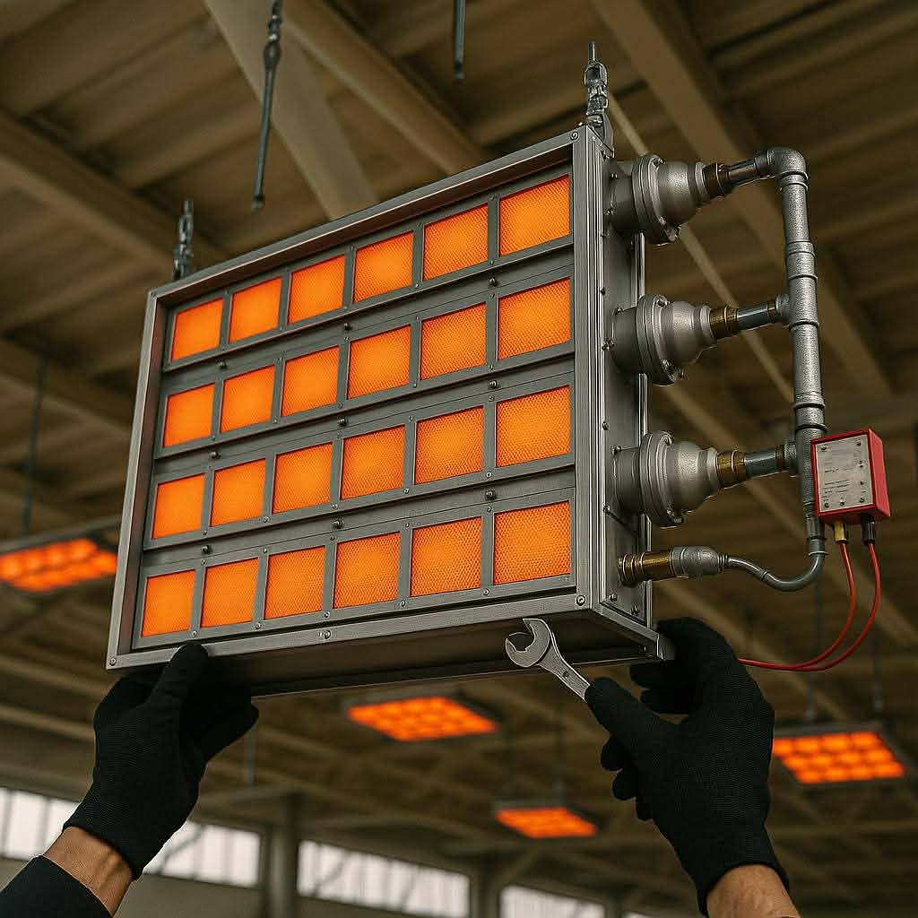 profesjonalny serwis promienników ceramicznych